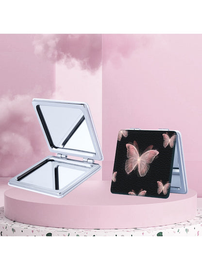 Mirroray - Butterfly Pattern Folding Makeup Mirror