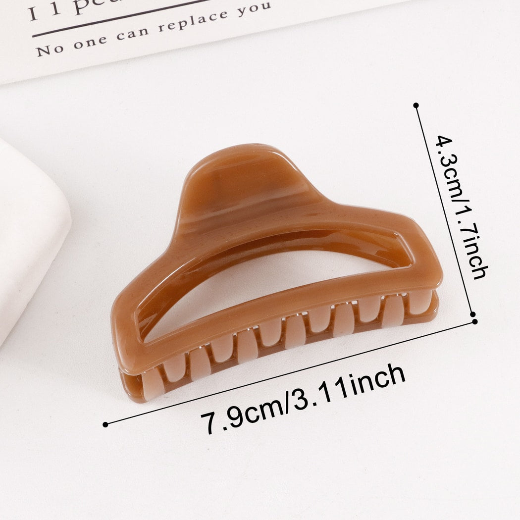 Beau - Simple Pastel Hollow Geometric Claw Clip