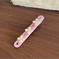 Beau - Sweet Floral Acetate Side Bangs Hair Clip