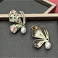 Earedge - Elegant Butterfly Statement Stud Earrings