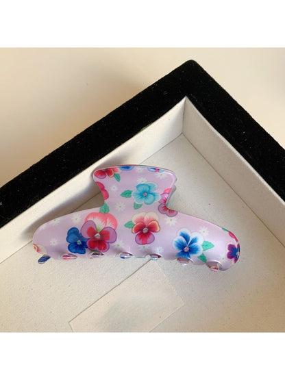 Beau - Pretty Floral Pattern Hair Clip