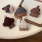 Gifty - Cute House Pattern Hair Tie