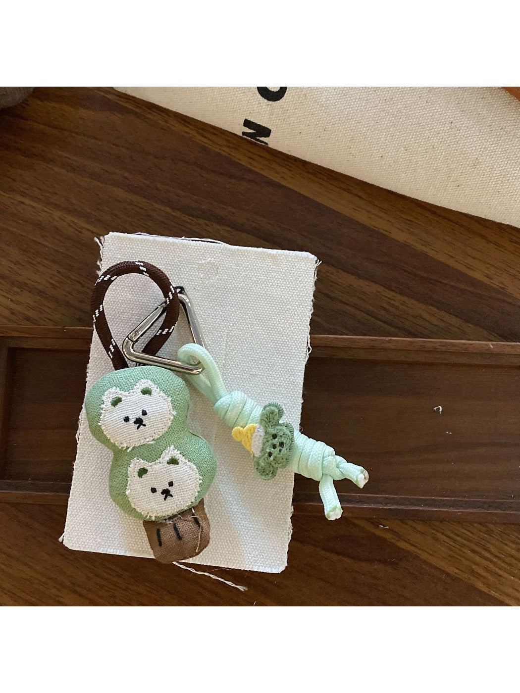 Keypus - Green Lanyard Doll Keychain