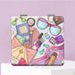 Mirroray - Cartoon Print Portable Folding Makeup Mirror