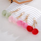Keypus - Double furball pendant keychain