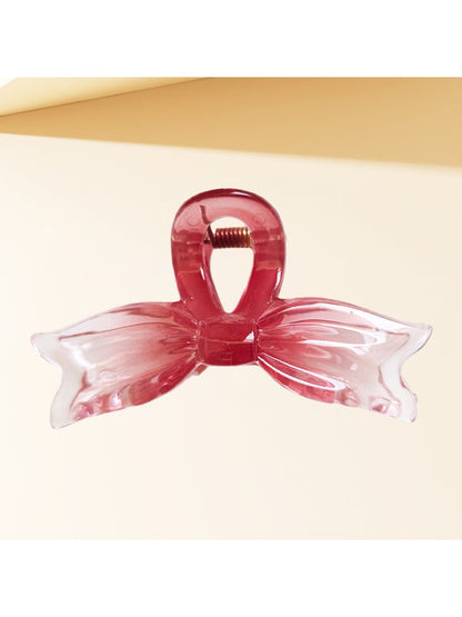 Beau - Sweet Style Bow Shaped Gradient Claw Clip