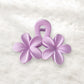 Beau - Matte Petal Design Floral Hair Claw Clip