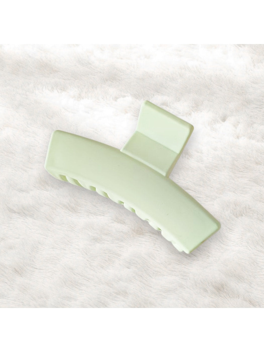 Beau - Minimalist Square Shape Plastic Hair Claw Clip