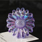 Beau - Flower Shaped Decorative Plastic Alloy Claw Clip