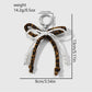 Keypus - Y2K Style Beaded Bow Pendant Alloy Keychain
