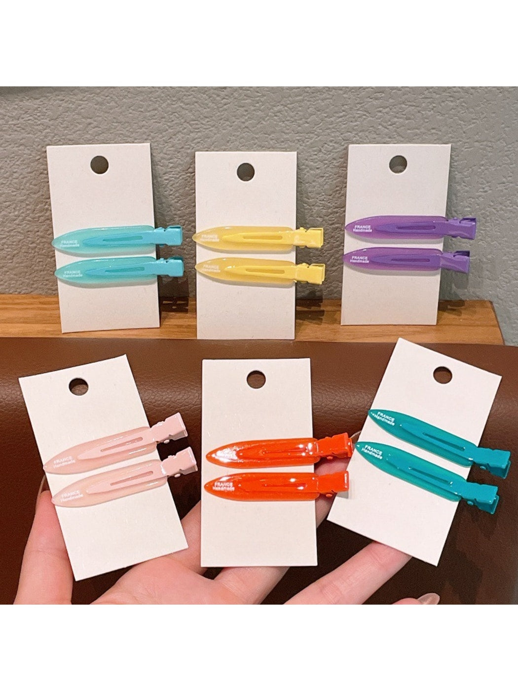 Beau - Minimalist Geometric Side Bangs Hair Clip