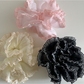 Gifty - Double Layer Lace Trim Organza Scrunchie