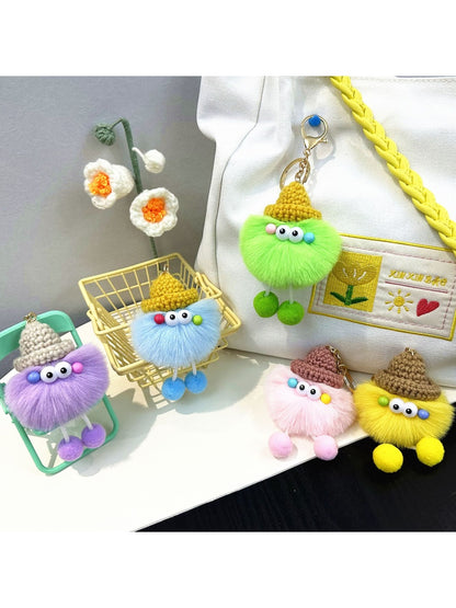 Keypus - Cute Quirky Soot Sprite Keychain