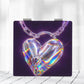 Mirroray - Heart Design Portable Folding Makeup Mirror