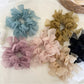 Gifty - Polyester Bow Detail Round Scrunchie Hair Tie