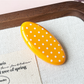 Beau - Polka Dot Candy Color Acetate Duckbill Hair Clip