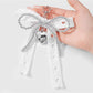 Keypus - Y2K Heart Bow Beaded Bag Charm Keychain