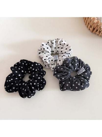 Gifty - Retro Print Polyester Fashion Scrunchie