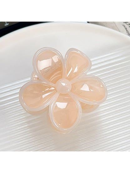 Beau - Fresh Style Floral Plastic Hair Claw Clip
