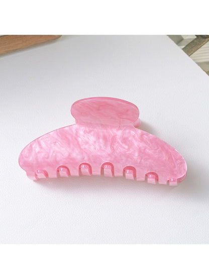 Beau - Minimalist Macaron Half Moon Claw Clip
