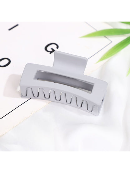 Beau - Matte Plastic Geometric Everyday Hair Claw Clip