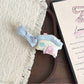 Beau - Cartoon Bunny House Bow Banana Clip