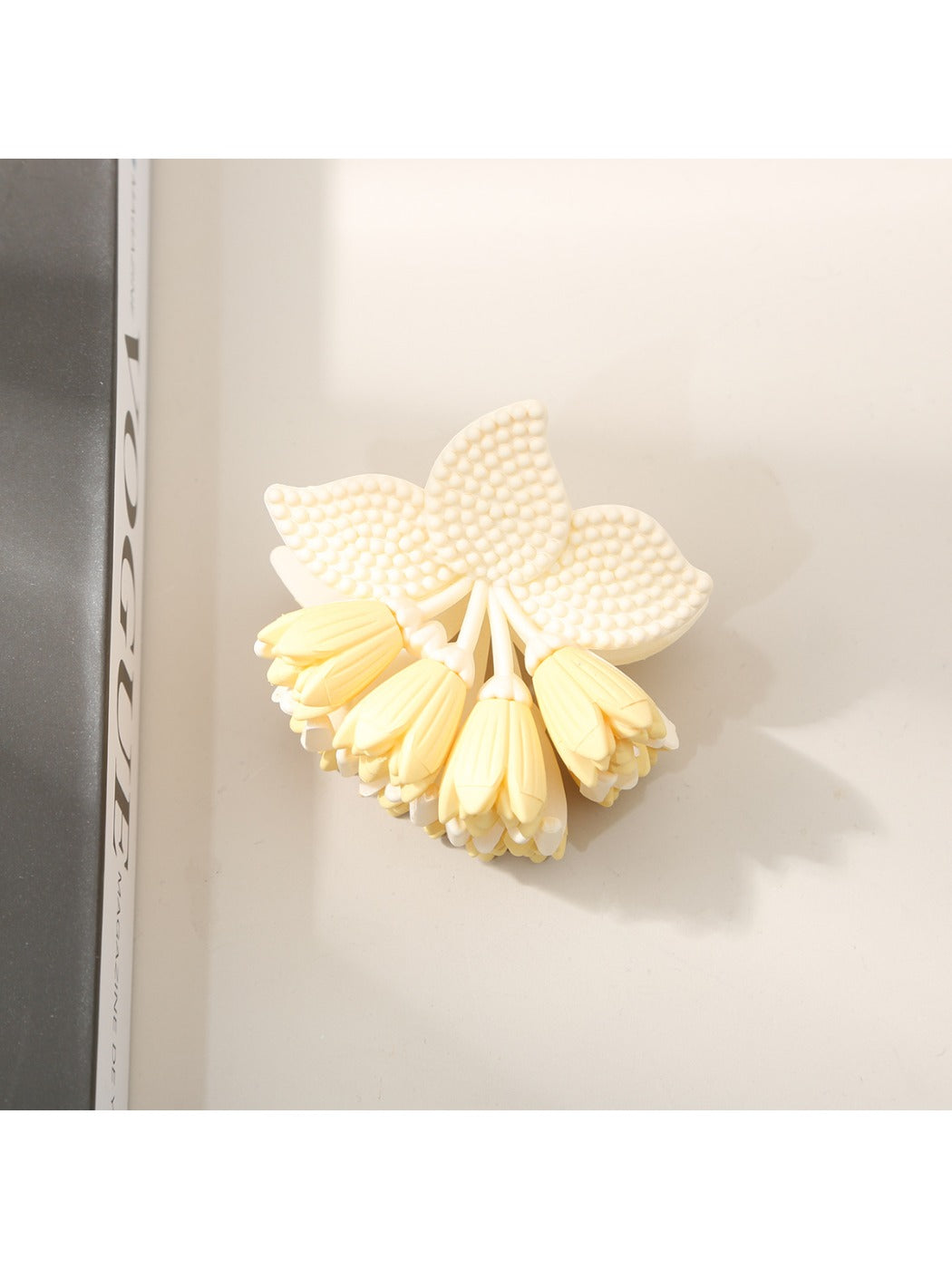 Beau - Lily of The Valley Claw Clip