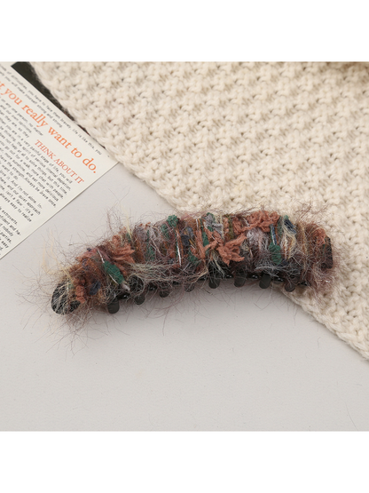 Beau - Polyester Fiber Gradient Style Banana Clip