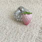 Gifty - Clear Fruit Charm Spiral Hair Tie