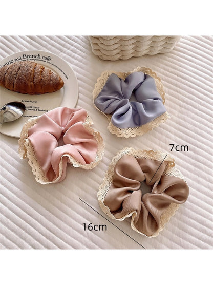Gifty - Satin Lace Hair Ties