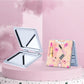Mirroray - Cartoon Print Glass Folding Case Mirror