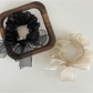 Gifty - Polyester Bow Detail Simple Hair Tie