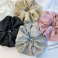 Gifty - Elegant Vintage Fabric Hair Scrunchie