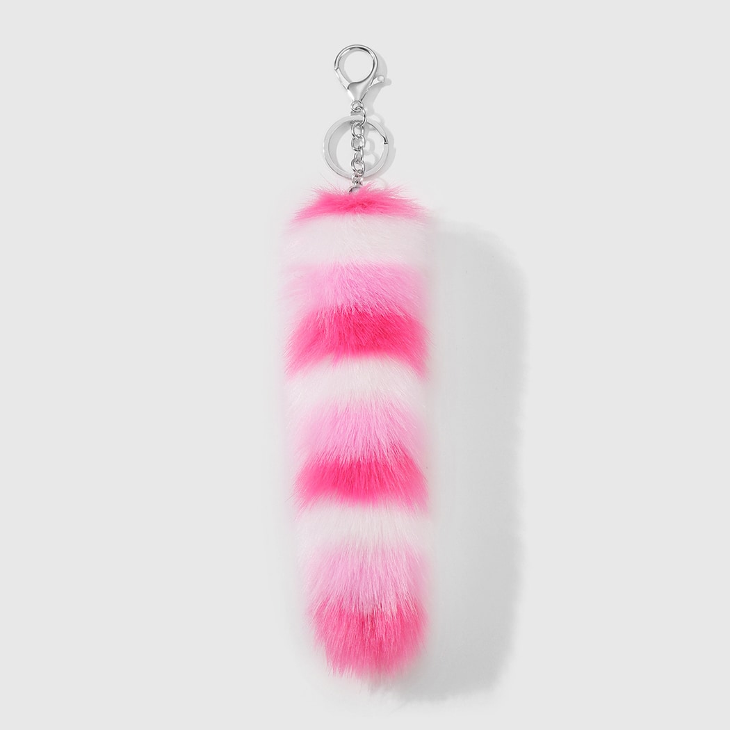 Keypus - Decorative Cute Plush Tail Style Keychain