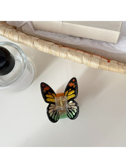 Beau - Butterfly Shape Patterned Hair Claw Clip