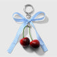 Keypus - Y2K Bow Cherry Bag Charm Keychain Pendant