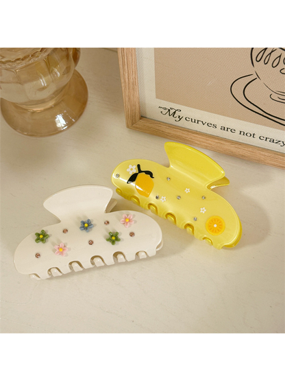 Beau - Sweet Style Acrylic Curved Claw Clip