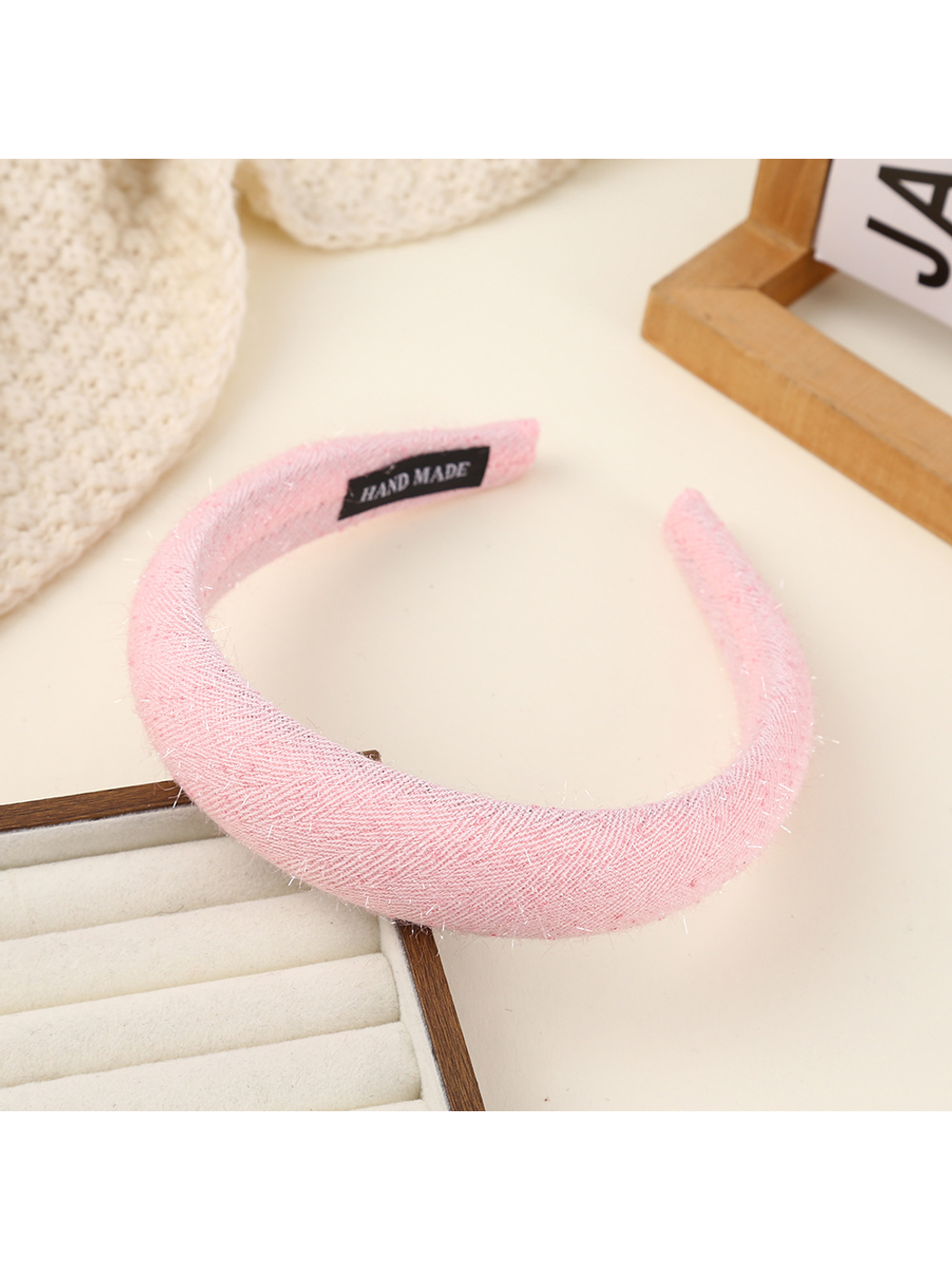 Gifty - Padded Solid Color Fabric Wrapped Headband