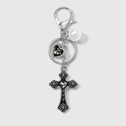 Keypus - Y2K Style Retro Cross Keychain