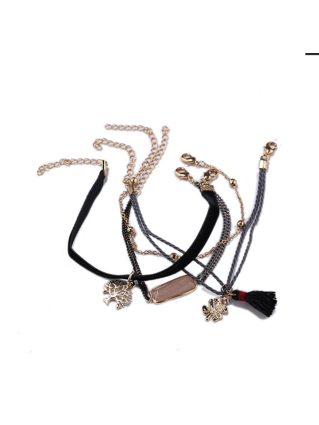 Lovra - Bohemian Tree Tassel Beaded Bracelet