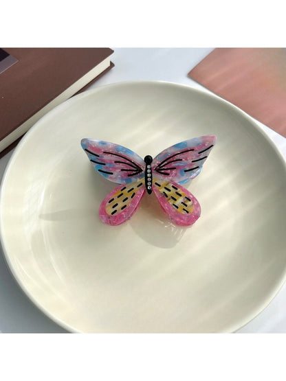 Beau - Polka Dot 3D Butterfly Hair Clip