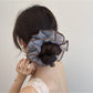 Gifty - Soft Look Printed Polyester Ponytail Scrunchie