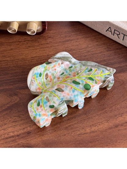 Beau - Elegant Leaf Hair Clip Hollow Design