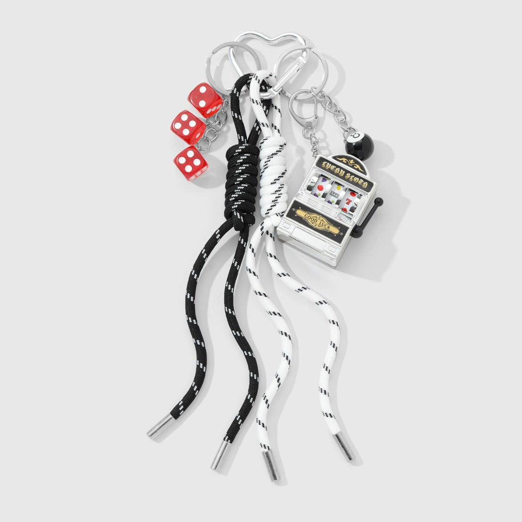 Keypus - Retro Camera and Ball Pendant Keychain