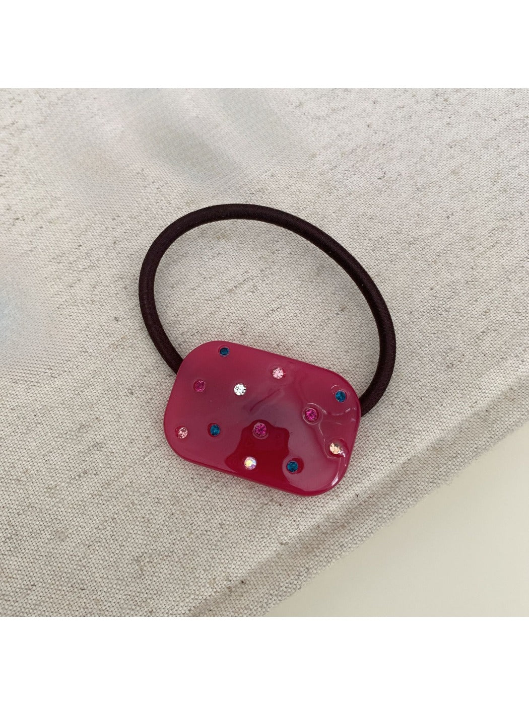 Gifty - Pretty Rectangular Acetate Hair Tie