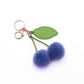 Keypus - Cherry Shaped Bag Charm Keychain