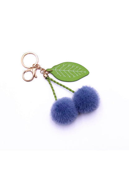 Keypus - Cherry Shaped Bag Charm Keychain