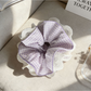 Gifty - Plaid Lace Trim High Stretch Scrunchie