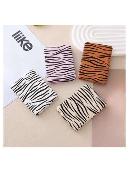 Mirroray - Minimalist Zebra Print Folding Makeup Mirror