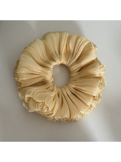 Gifty - Elegant Pleated Bud Shaped Scrunchie